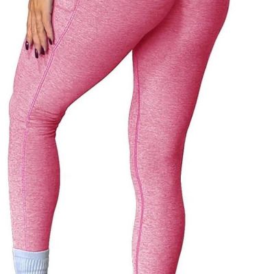 SEASUM Viral V Back Leggings For Women Curves Scrunch Butt Lifting Workout Yoga